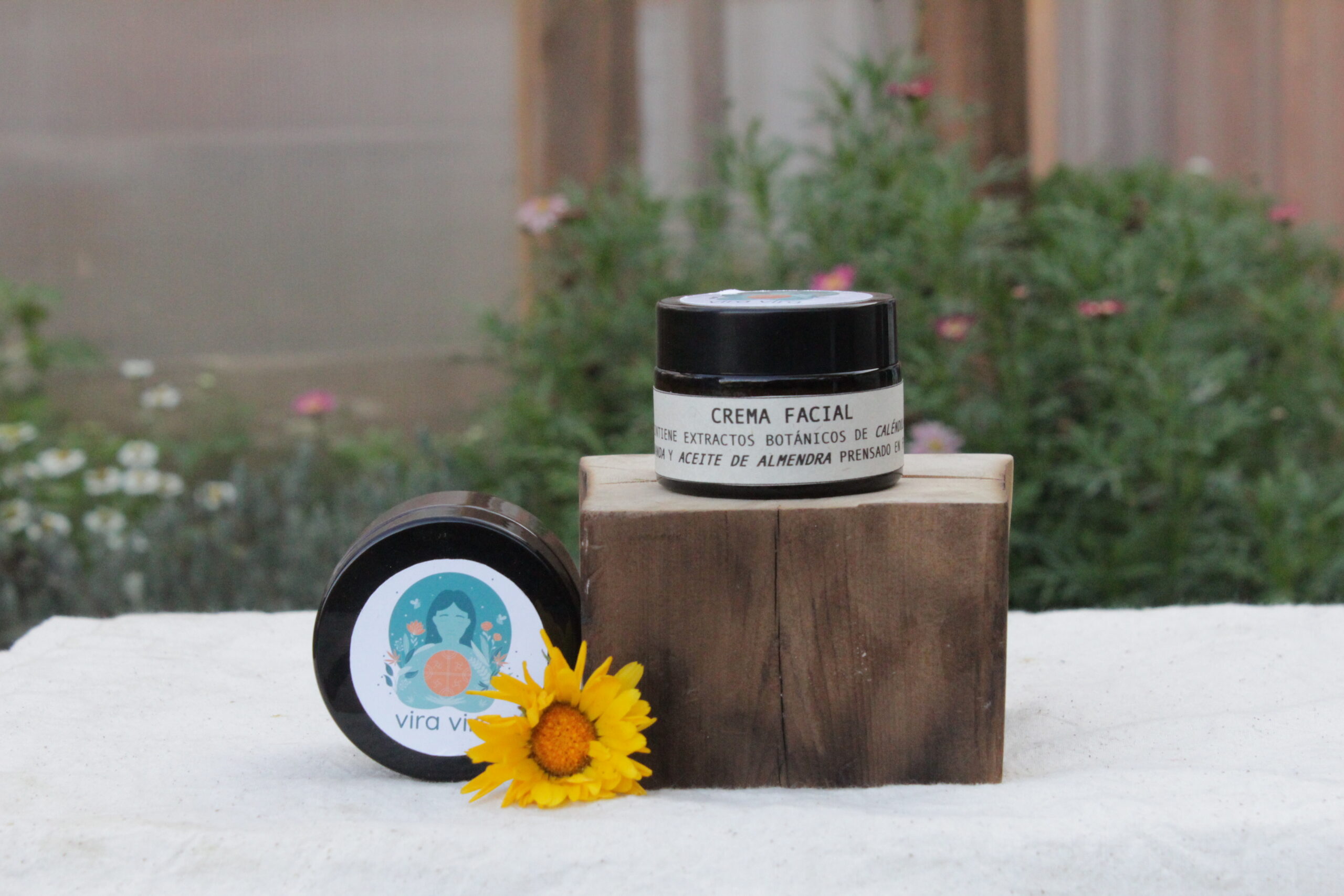 Crema facial de lavanda